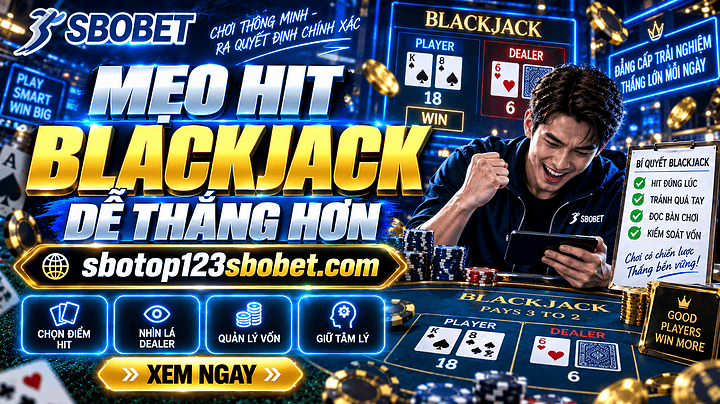 Mẹo Hit Blackjack dễ thắng hơn và hạn chế nguy cơ quá 21 điểm